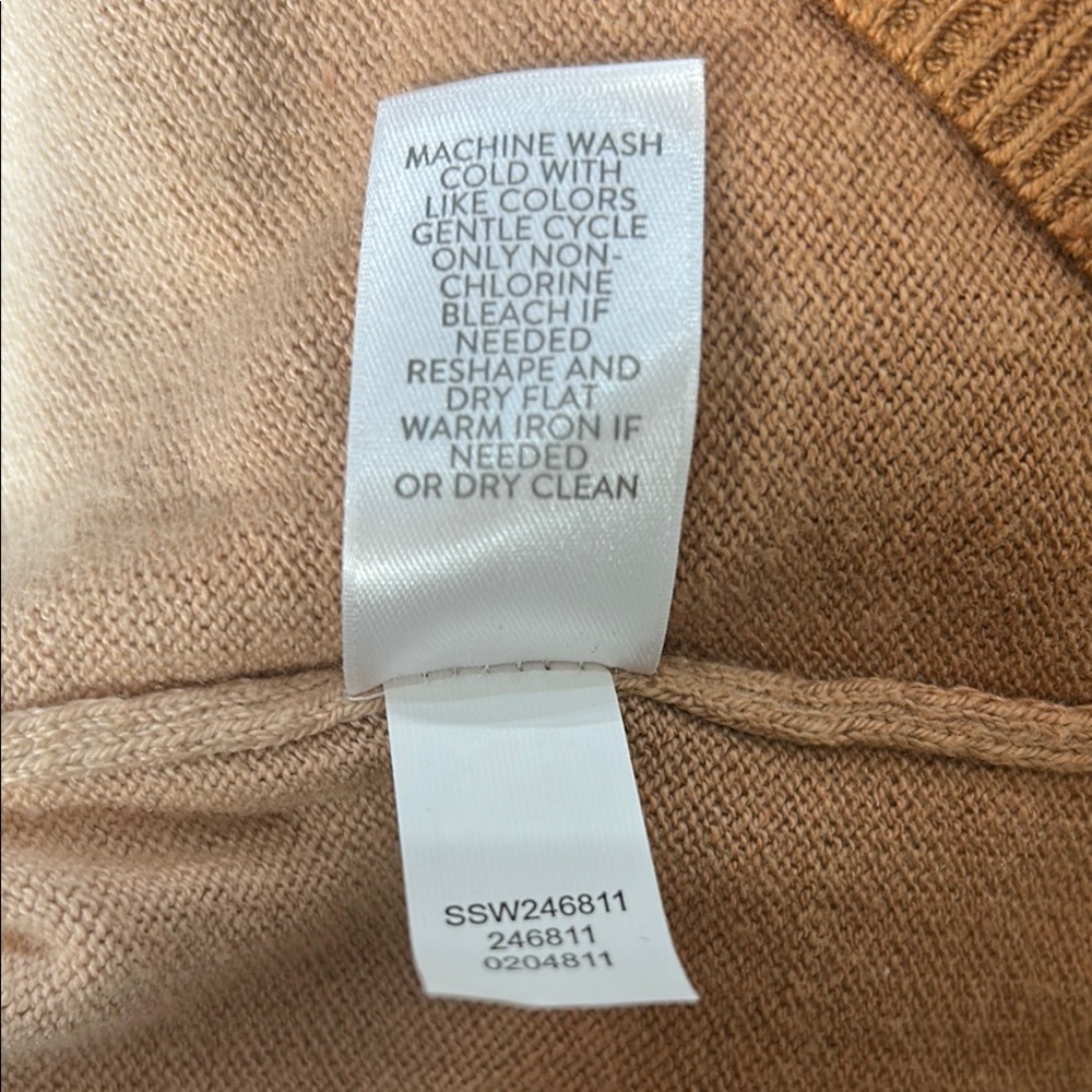 J.Jill Cardigan Women's Medium Dip Dyed Sunset Ombré Sweater - Picture 10 of 10